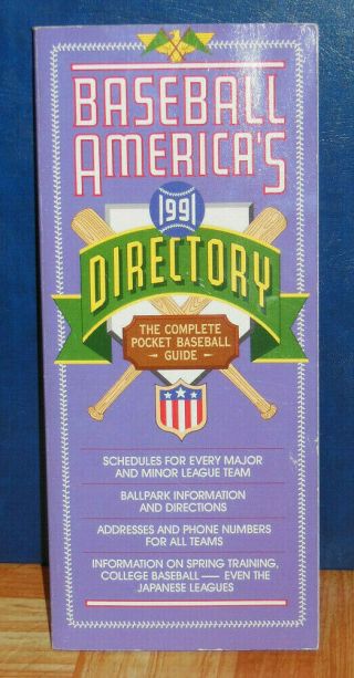 1991 Baseball America 