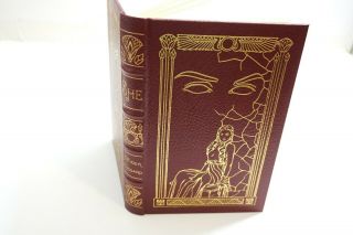She By H Rider Haggard / 1992 Easton Press Leather Hb Book Sci - Fi Series