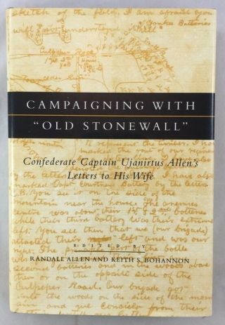 1998 1st Ed Campaigning With Old Stone Wall Confederate Captain Allen Civil War