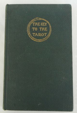 1918 The Key To The Tarot By L.  W.  De Laurence The Veil Of Divination Hardcover