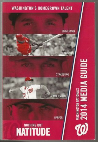 2014 Washington Nationals Baseball Media Guide