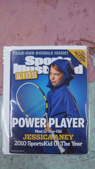 December 2010 Jessica Aney Tennis Sports Illustrated For Kids No Label