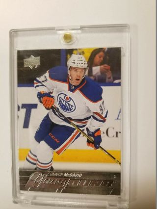2015 - 16 Connor Mcdavid Young Guns Rookie 201