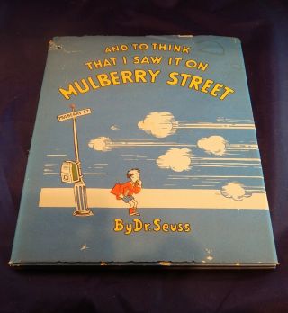 Dr.  Seuss And To Think That I Saw It On Mulberry Street 12th Printing Signature