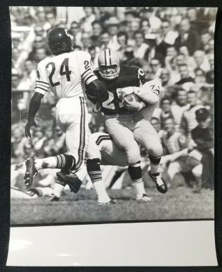 1963 Nfl Champion Chicago Bears All Pro Rosie Taylor & Tom Moore Photo