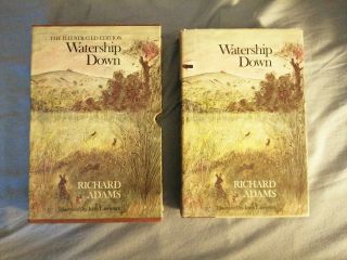 Watership Down,  By Richard Adams,  1st Illustrated Ed In Slipcase 1976