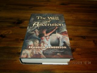 The Well Of Ascension By Brandon Sanderson 1st/3rd 2007 Hc/dj