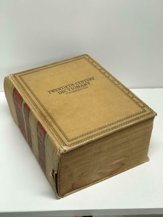Vintage Webster’s Twentieth Century Unabridged Dictionary 1938 – 5” Book,  Atlas 2