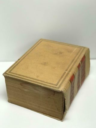 Vintage Webster’s Twentieth Century Unabridged Dictionary 1938 – 5” Book,  Atlas 3