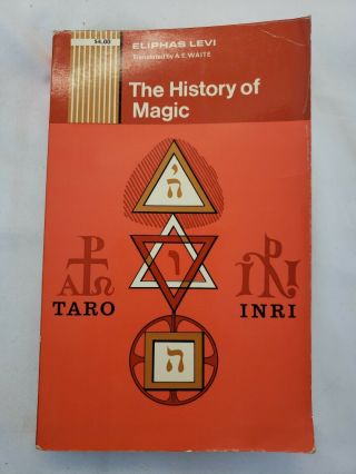 The History Of Magic Eliphas Levi Soft Cover 1971 Edition Occult Book