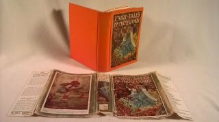 Vintage 1928 Fairy Tales Of Many Lands Illustrated Colorplate Logan Marshall