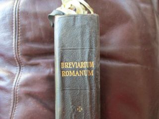 Breviarium Romanum Ex Decreto Sacrosancti - Maximi - 1942 Leather Latin B7