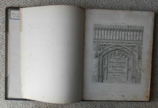 Book,  A.  Pugin,  Examples Of Gothic Architecture,  Vol.  1,  1830