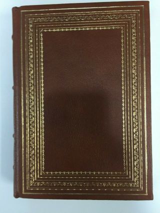 Essays Of Ralph Waldo Emerson Franklin Library Leather 1984