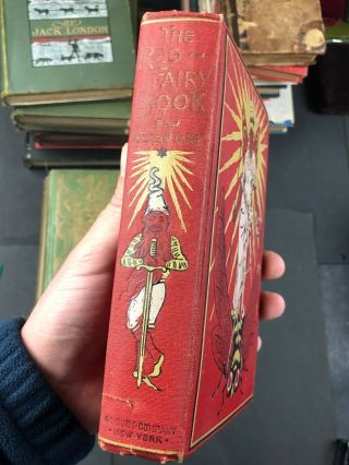 The Red Fairy Book,  Andrew Lang,  Illustrated Fables Tales 1800s Fantasy Occult 2