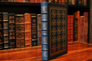 Easton Press A Life On The Road By Charles Kuralt Signed First Edition