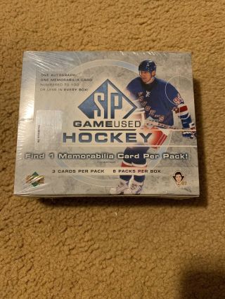 2005 - 06 Upper Deck Sp Game Hockey Hobby Box