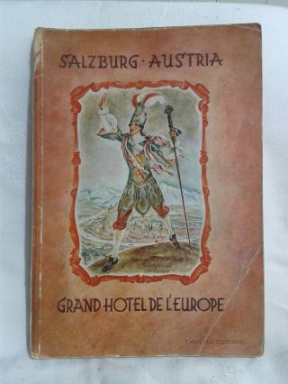 Salzburg.  Austria.  Grand Hotel De L 