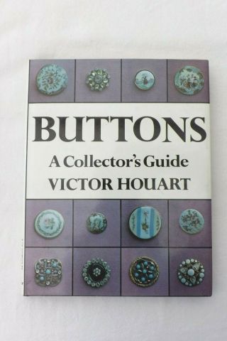 Buttons A Collectors Guide Book By Victor Houart