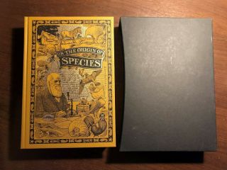 On The Origin Of Species By Charles Darwin - The Folio Society - H/b - 2006