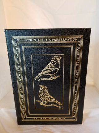 Easton Press - On The Origin Of Species - Charles Darwin - Leather Bound - Gilt