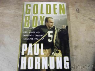 Golden Boy By Paul Hornung - Signed First Edition