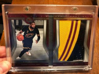 2017 - 18 Opulence Kyrie Irving Finals Patch Booklet 02/19 Jersey 1 Day