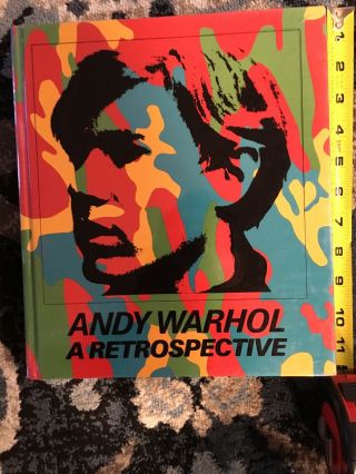 Andy Warhol: A Retrospective1989 First Edition - Dust Jacket - Hardcover