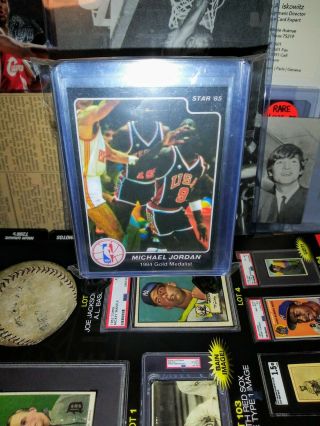 1984/85 Star Co Michael Jordan 12 Card Rookies