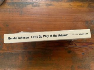 LET ' S GO PLAY AT THE ADAMS ' by Mendal Johnson horror paperback from hell UK Ed 3