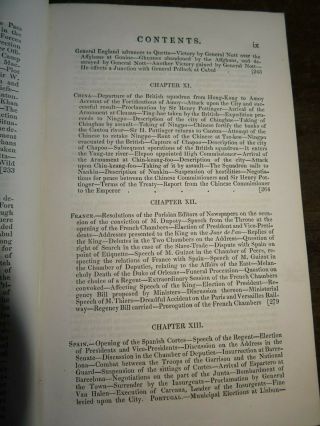 1843 Annual Register Of The Year 1842 War In China Nanking Afghanistan Cabul ^