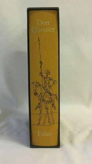 Folio Society: Don Quixote By Miguel De Cervantes With Slipcase - Vgc - (epp)