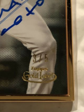 JUAN SOTO 2019 Topps GOLD LABEL RED PARALLEL GOLD FRAME AUTO 3/5 NATIONALS 2