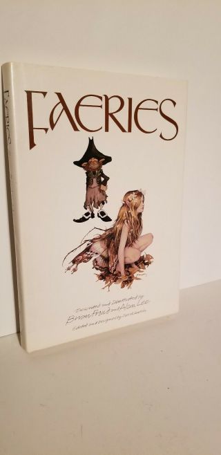 Faeries By Brian Froud & Alan Lee 1978 First Edition Hardcover Fantasy