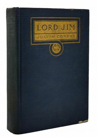 Joseph Conrad Lord Jim Early Printing