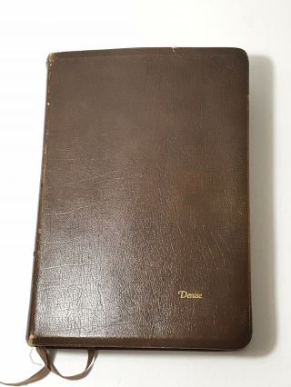 The Ryrie Study Bible Brown Cowhide Bonded Leather Nas Moody Press