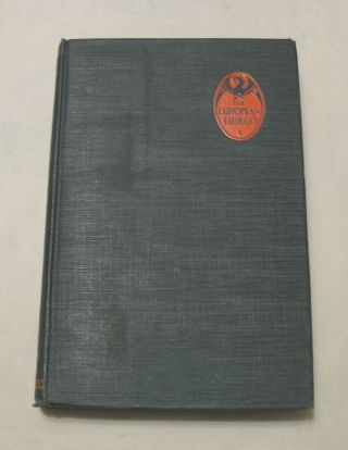 " Decadence " And Other Essays On The Culture Of Ideas By Remy De Gourmont 1921 Hc
