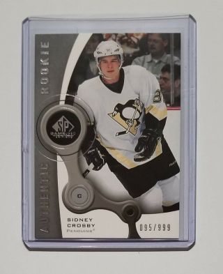 2005 - 06 Sp Game Authentic Rookie 101 Sidney Crosby 95/999 Penguins 05 - 06