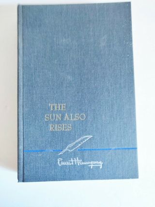 The Sun Also Rises Ernest Hemingway 1954 Scribners Pages/solid Binding