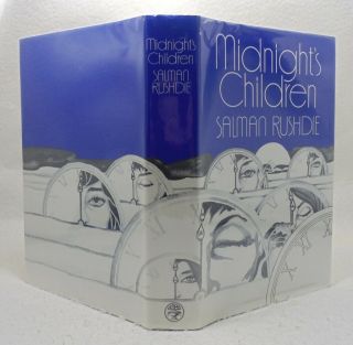 Salman Rushdie Midnight ' s Children - Cape 1st British Edition 1/4 HB w/ Jacket 2