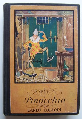 Pinocchio Carlo Collodi Hc Illus Edna E.  Potter 1925 The Twilight Series - X