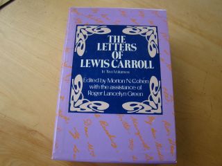 Boxed Set Letters Of Lewis Carroll 2 Hc Illustrated Volumes 1979 Cohen 1837 - 1898