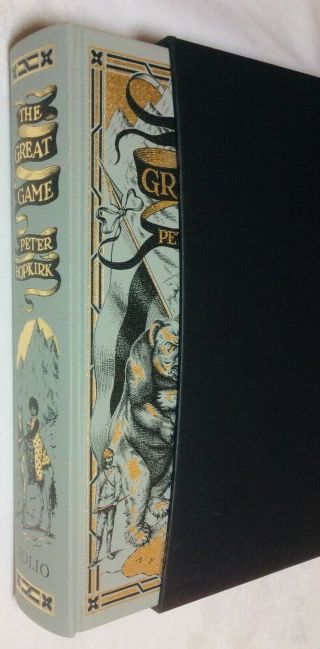 Peter Hopkirk: The Great Game,  Folio Society,  2010,  1st Edition,  Fine In Slipcase