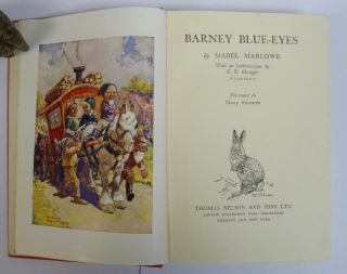 Mabel Marlowe: Barney Blue - Eyes,  Illustrated By Harry Rountree,  T.  Nelson 1951