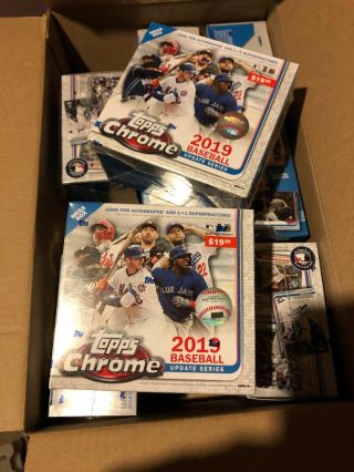2019 Topps Chrome Update 9 Mega Boxes: Early Release Ships Now