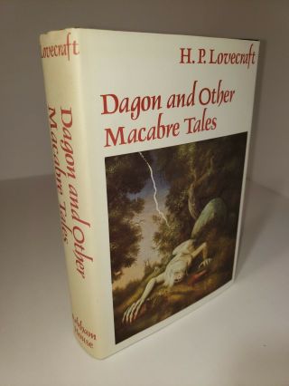 Dagon And Other Macabre Tales Lovecraft Arkham House Hardcover Horror Book