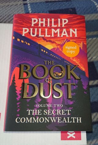 Philip Pullman Book Of Dust Vol 2 The Secret Commonwealth Unread Hand Signed