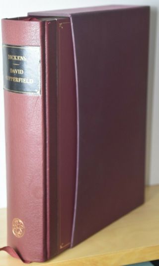 Folio Society: David Copperfield By Charles Dickens In Luxury 1/4 Leather - Bound