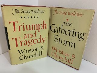 The Second World War Triumph & Tragedy And Gathering Storm By Winston Churchill