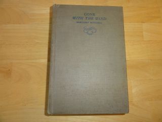 1936 - Gone With The Wind,  1st Edition,  November 1936,  Hardcover